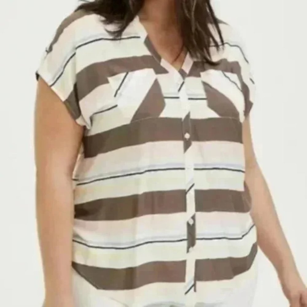 Torrid Stripe Top
